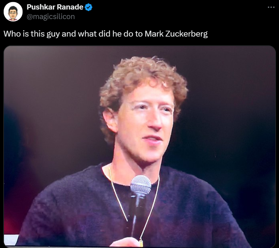 public speaking - Pushkar Ranade Who is this guy and what did he do to Mark Zuckerberg B